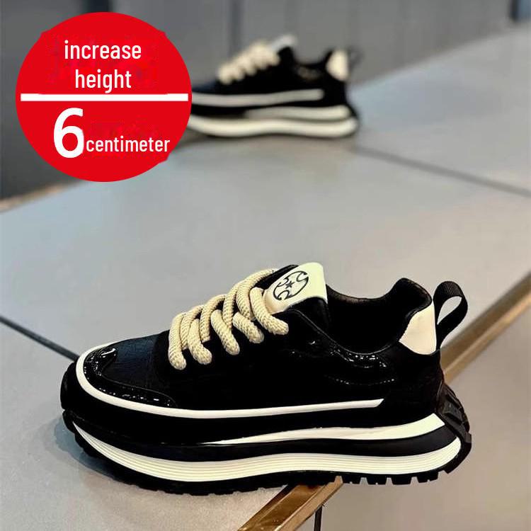 

Мужские модные кроссовки осень/зима на массивной подошве: Спортивные и повседневные туфли с приподнятой подошвой в стиле Форреста Гампа Size 41