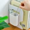 Retractable Book Stand With Pen Holder Creative Student Use Bookshelf Folding Storage Desk Organizer Office Accessories