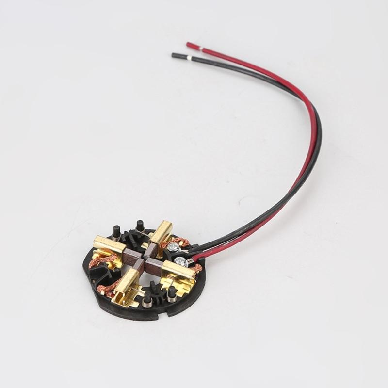 Universal Carbon Motor Brush Holder Assembly for Electric Tool Metal Construction Lightweight Design