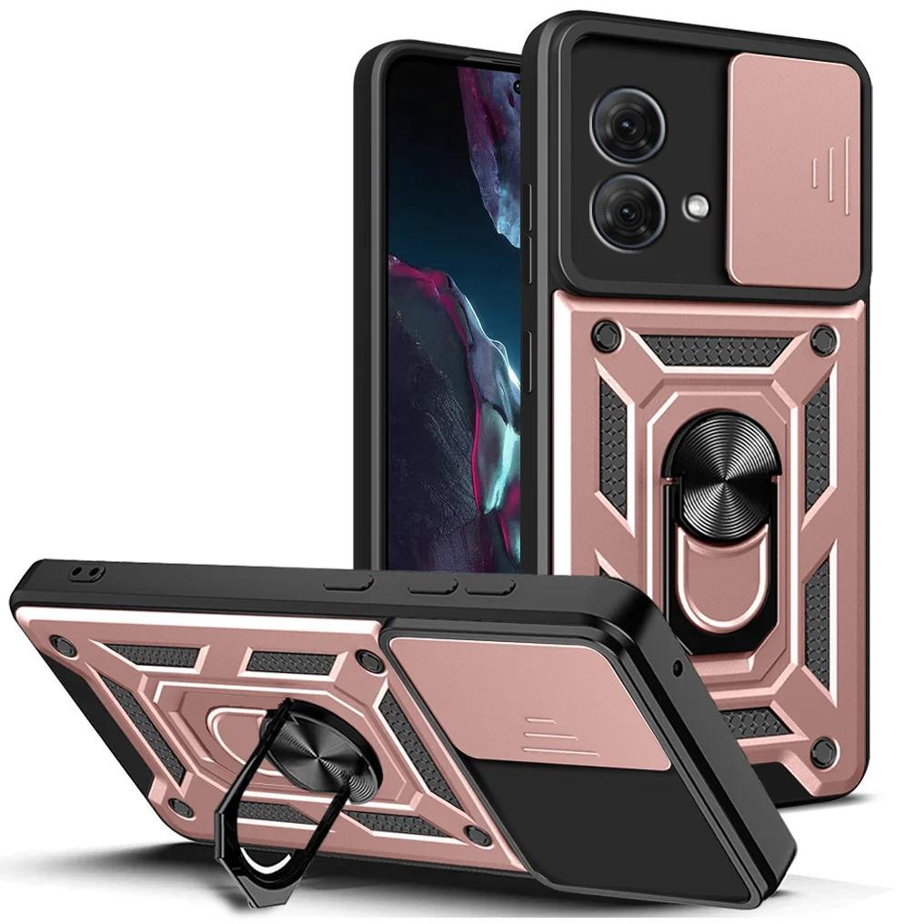 Pentru Carcasă Motorola G84 G54 G14 E13 G73 G53 G13 G23 E22 G62 G32 G22 G52 G60 G30 G10 G51 Suport Inel Magnetic Stand Husă de Protecție