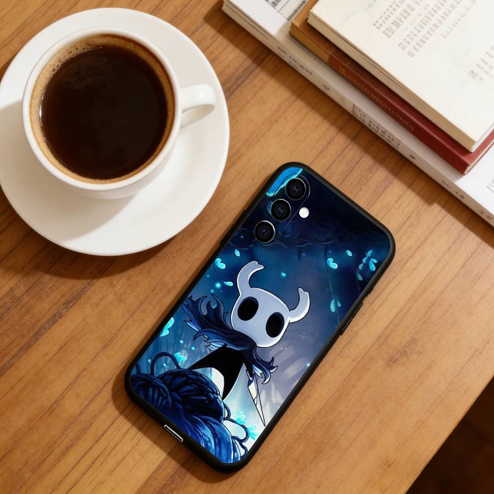 Game H-Hollow K-Knight Phone Case Black Silicone Soft For Samsung Galaxy A73,A72,A71,A70,A53,A52,A51 Samsung a41