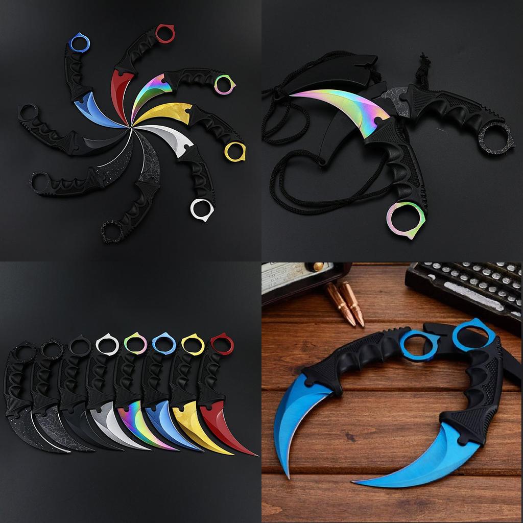 Csgo Stainless Steel Tactical Game With Colorful Titanium Finish And Unique Design