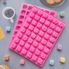 Non Stick Letter Chocolate Mold 48 Cavity Ice Cube Tray  Home Baking Kitchen DIY