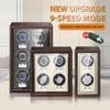 High-End 1/2/4/6 Automatic Watches Box With Mute Motor Watch Cabinet Clock Storage Box Slot Luxury Wood Watch Winder
