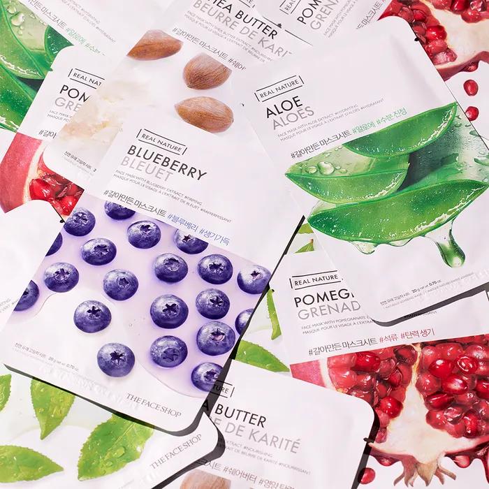 [10+10] The Face Shop’s Remanufactured Mask Sheet