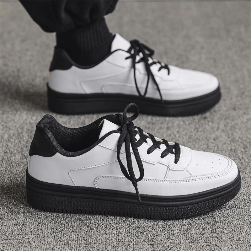 

Men’s White Sports Shoes Casual Skateboard Shoes Walking Sneakers Shoes Over Sized 46 47 48 EU: 48 чорний