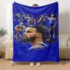 Golden State Warriors Decke Weich & Gemütlich Geeignet für Wohnzimmer Büro Meeresufer für Alle Jahreszeiten Stilvolle Dekoration