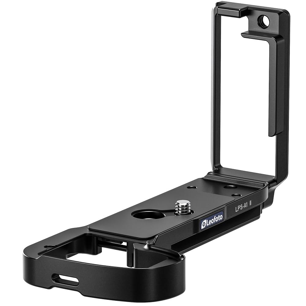 

Leofoto Plate for Sony Quick Release Switchable Lightweight Aluminum LPS-A1II L-Shaped 1II, Arca-Swiss Compatible, Bracket, Vertical/Horizontal