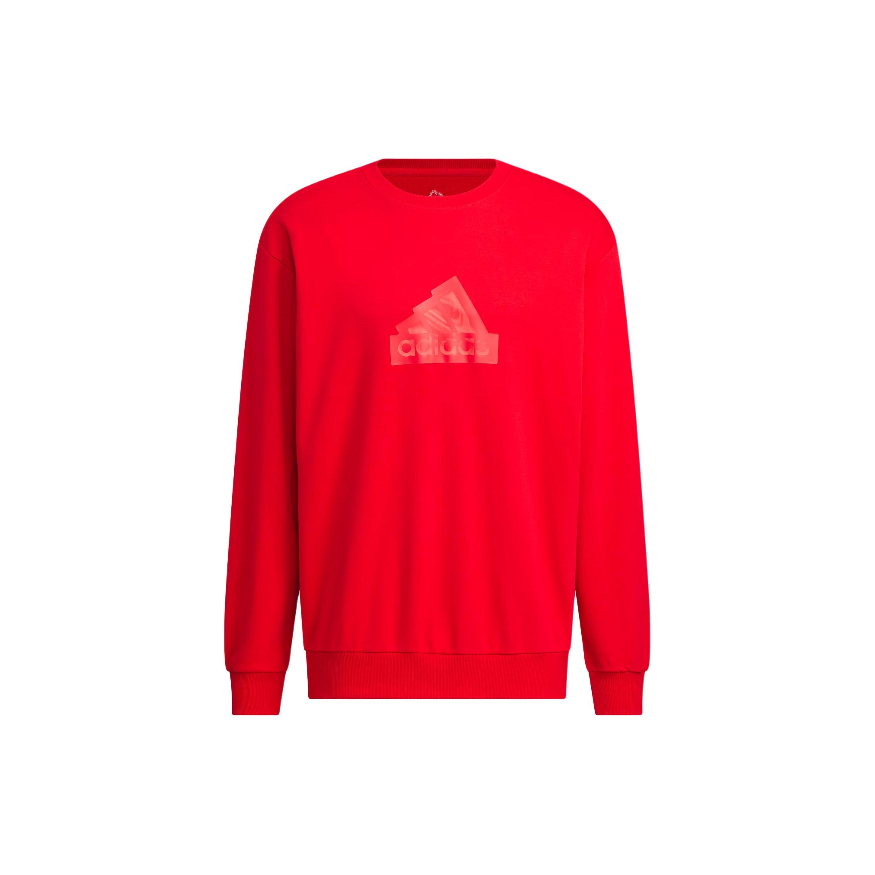 Свитшот Adidas Мужской Светло-алый IT3990 XL