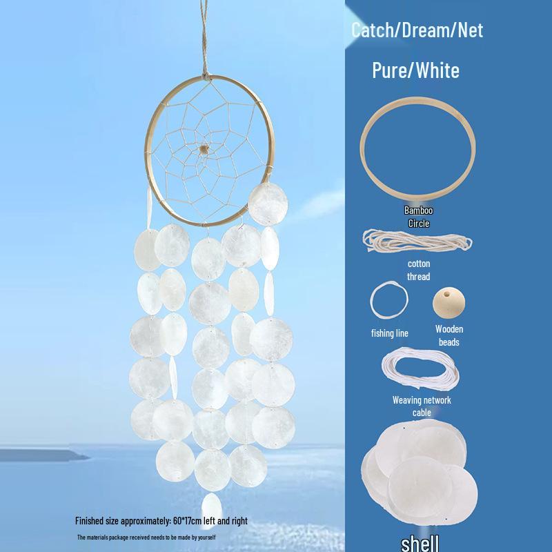 Muschel-Windspiel DIY-Set: Meeresinspirierter Anhänger für Handwerks-Salons, Teambuilding oder Aufwärmübungen