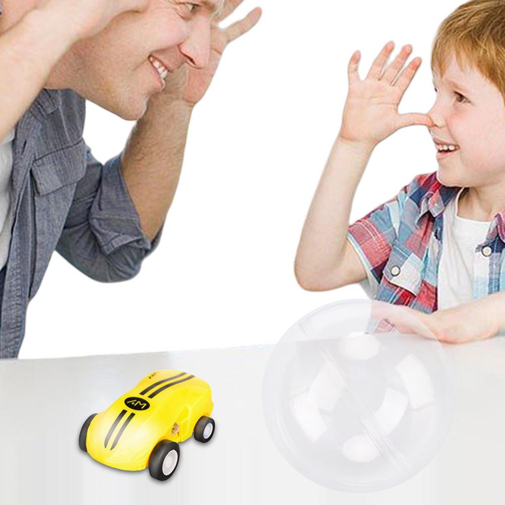 

Mini Racer 360 Degree Rotation Pocket Micro Racing Cars Mini Toy Car for Kids Yellow