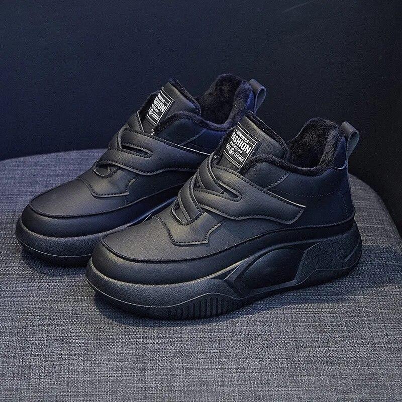 

Женская зимняя обувь, новые поступления, теплые кроссовки, женская повседневная спортивная обувь для скейтборда, удобные бархатные зимние ботильоны 35