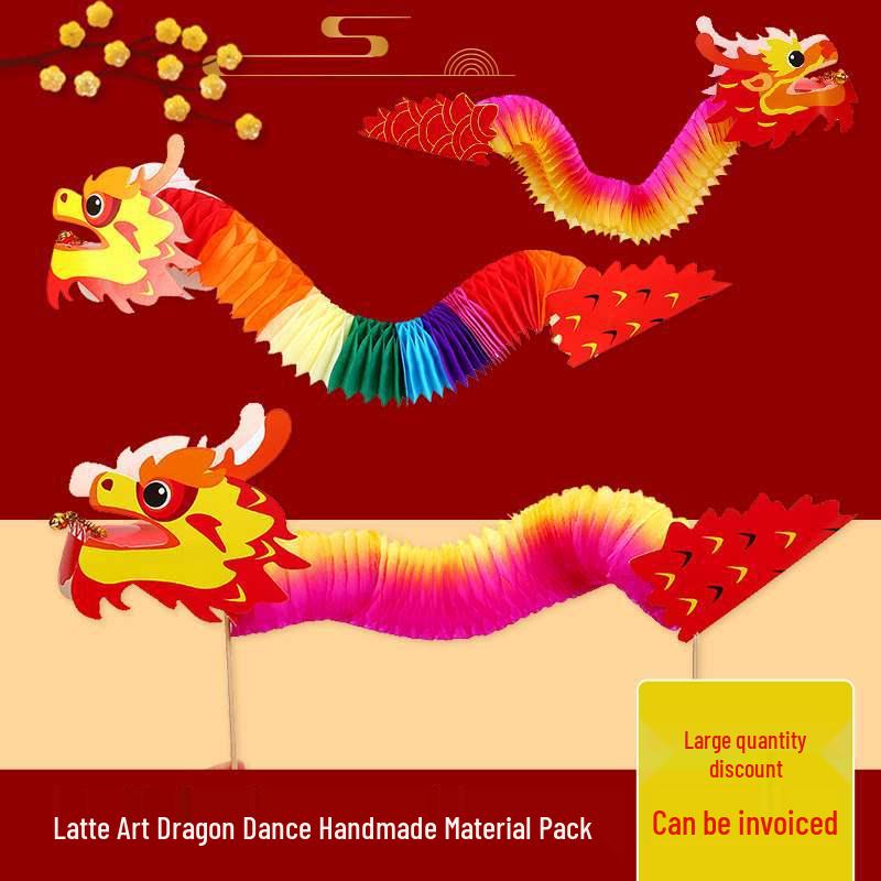 Dragon Dance DIY Craft Pack for Kids - National Day Activity