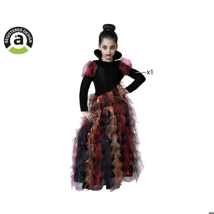 DÉGUISEMENT VAMPIRESSE 3-4 - 3/5 Ans (96 À 110 Cm)