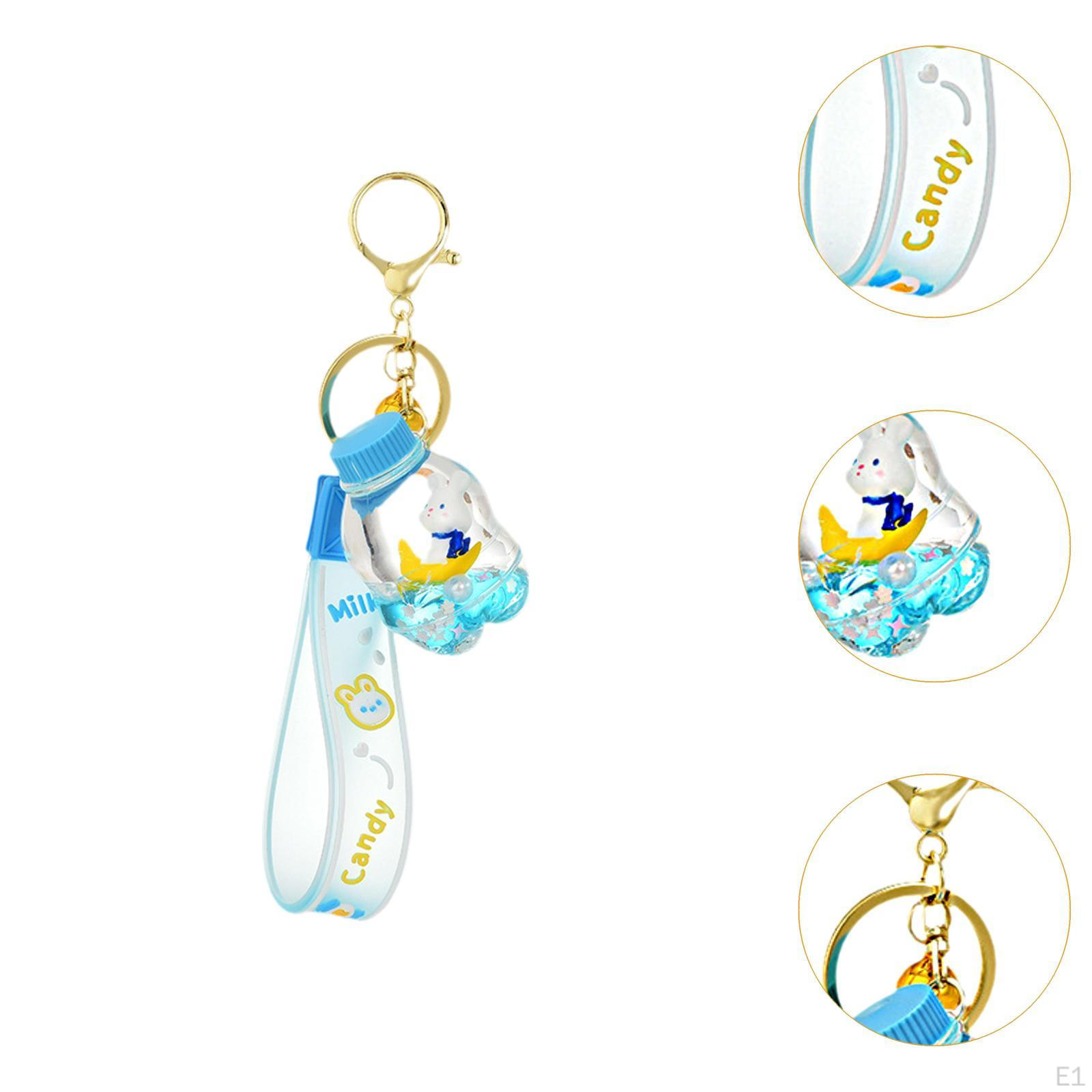 Жидкий зыбучий песок брелок акриловый держатель для ключей на свадьбу день рождения — фото 3