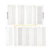 92MF 7Pcs Stainless Steel Knitting Needle Set Double Pointed Head Knitting Needle Single Pointed Knitting Needle for Beginner