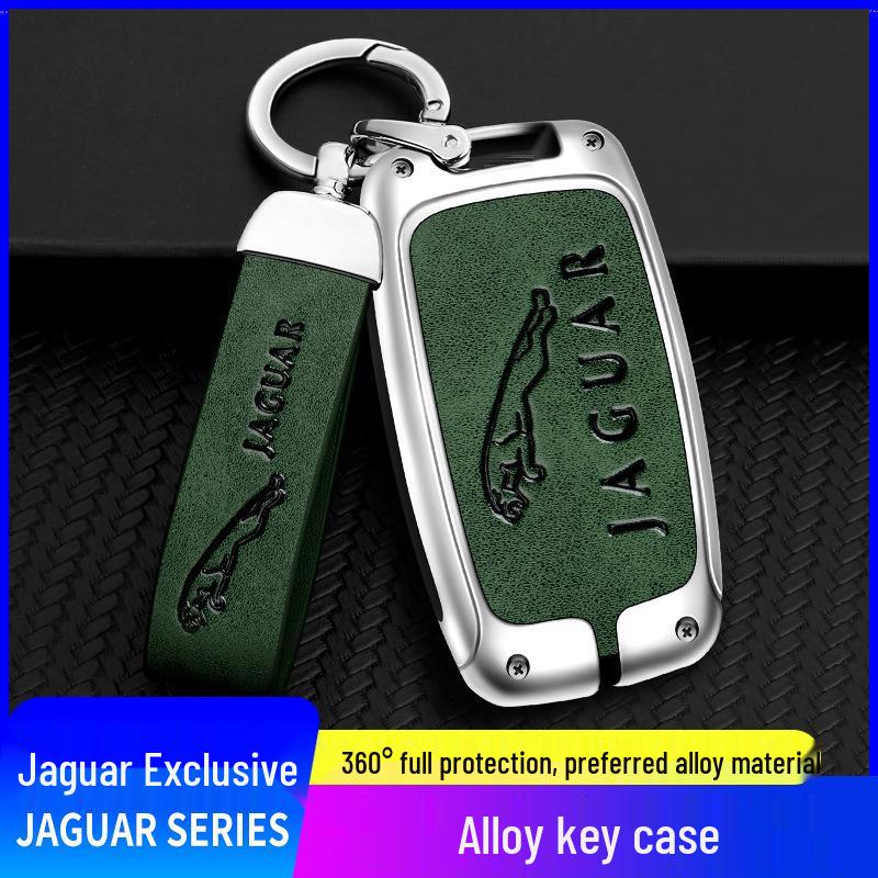 Metal Key Cover for 2024 Jaguar F-PACE, XFL, XEL, XJ/XE Remote
