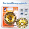 Diamond Stone Grinding Disc for Concrete Floors - Bowl Shape 80-230mm