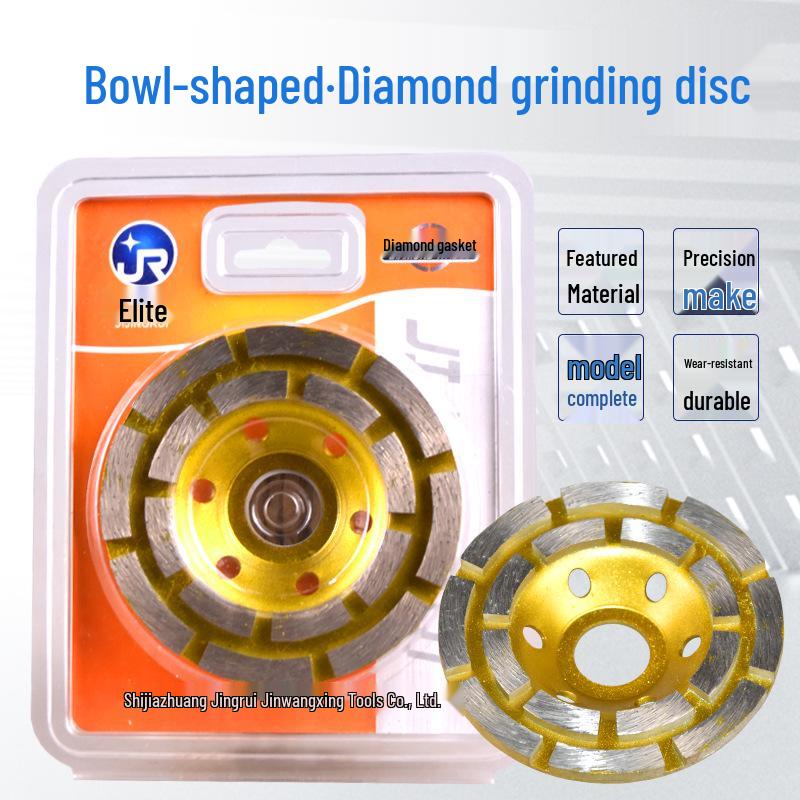 Diamond Stone Grinding Disc for Concrete Floors - Bowl Shape 80-230mm