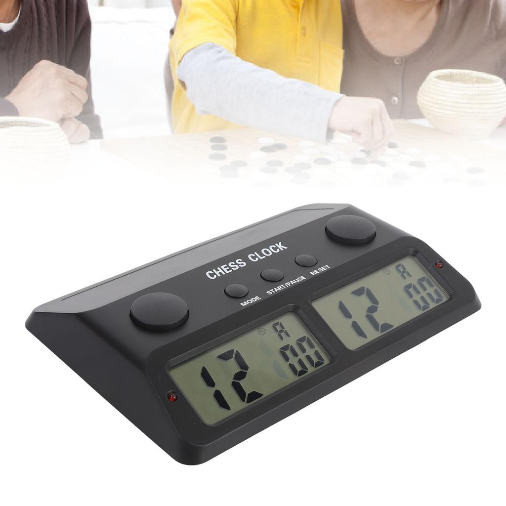Chess Clock 3 In 1 Digital Chess Timer with Countdown Time Limit Add Seconds Function for Chinese Ch