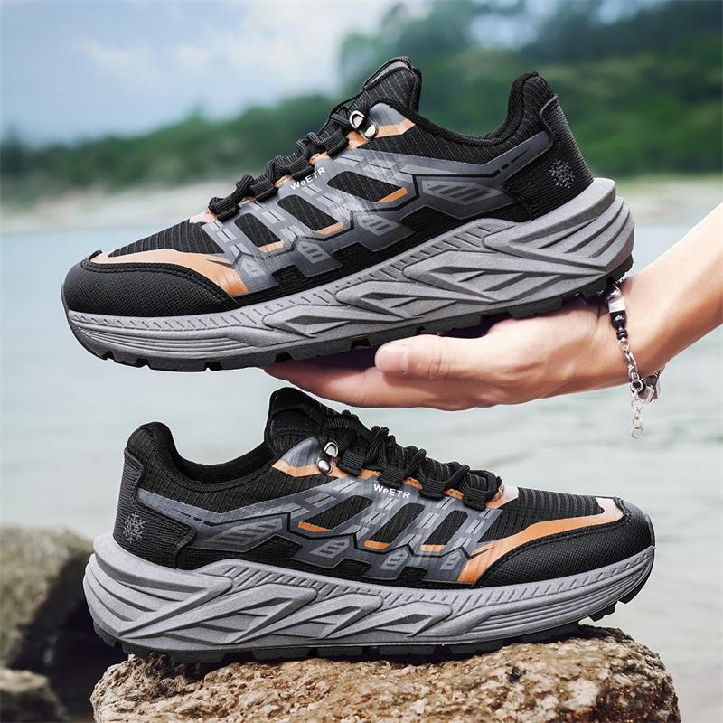 New Men's Shoes Outdoor Hiking Casual Shoes Men's Travel Sports Running Shoes Dad Shoes
