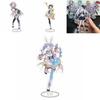 Hololive Vtuber Akrylowy Stojak Urocza Dekoracja Biurka z Fubuki Okayu Ayame Subaru Matsuri
