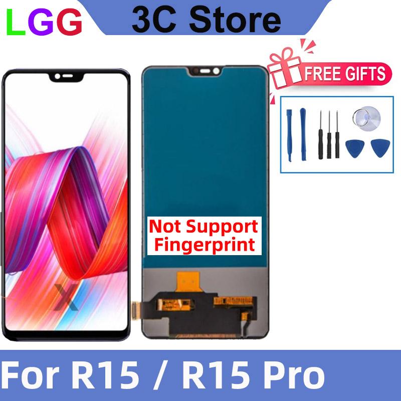 

LCD Display for OPPO R15 / R15 Pro Touch Screen Digitizer Assembly Replacement Parts 4K HD