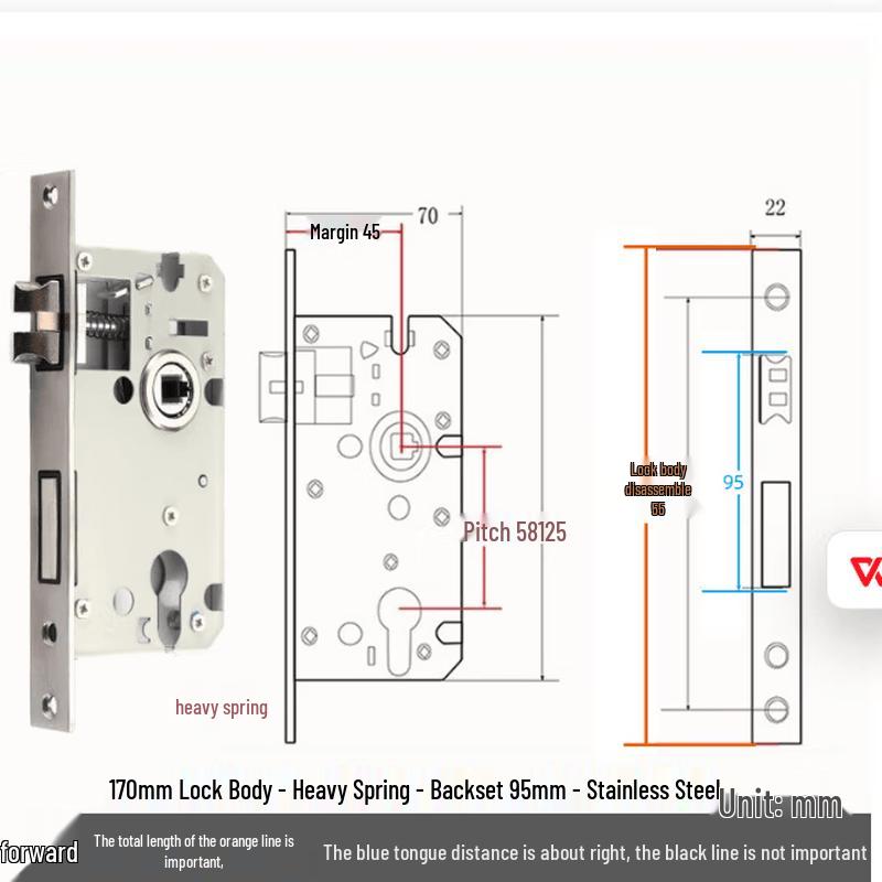 Indoor Silent Door Lock
