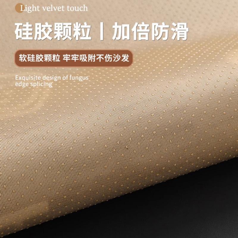 Non-Slip Thickened L Shape Sofa Cover Dirt-Resistant Standard Size Stay In Place Sofa Slipcovers Couch Cap Furniture Case