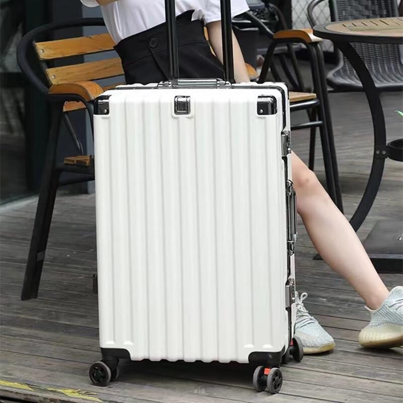 OEING Silent Universal Wheel Aluminum Frame Luggage