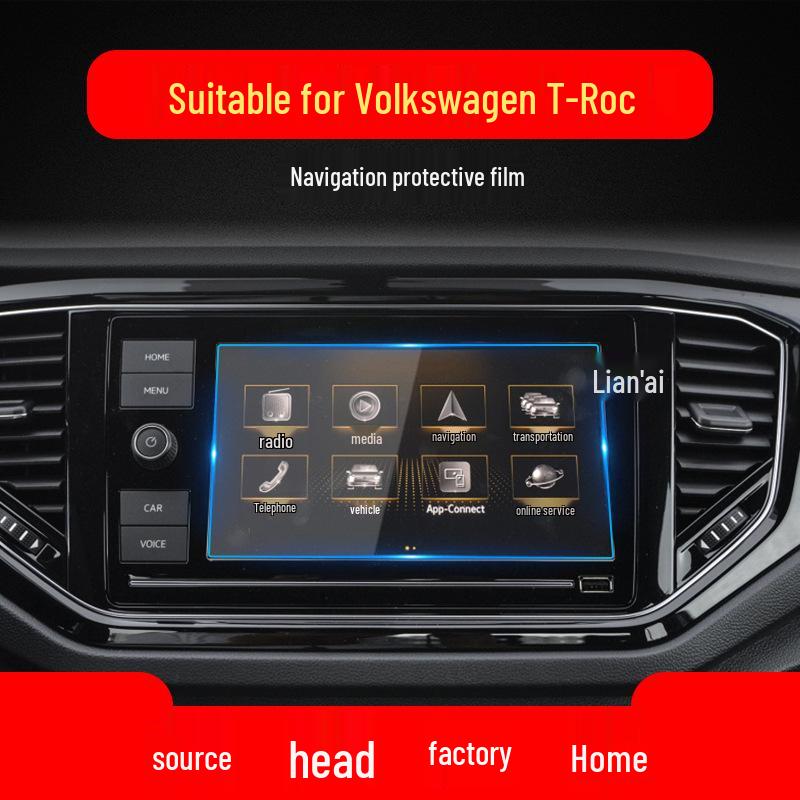 

Защитная пленка для экрана навигации Volkswagen T-ROC 25 - Пленка для центральной консоли Soft Film