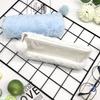 Minimalist Spliced Semi-transparent Pencil Case for Girls Rabbit Japanese-style Cute and Fashionable First-grade Fluffy Portable Stationery Storage