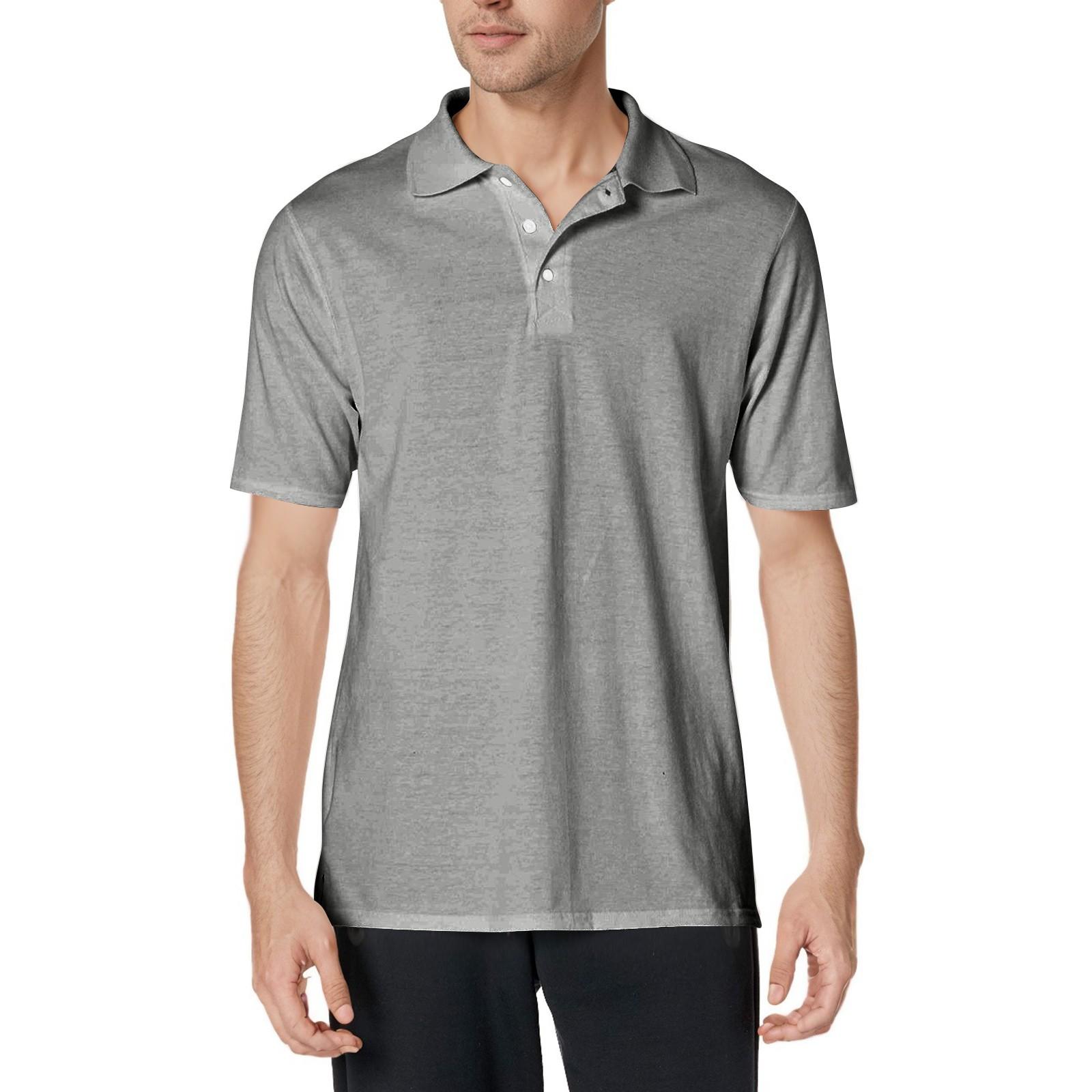 

Чоловіча футболка з коротким рукавом з м якої бавовни з коміром L