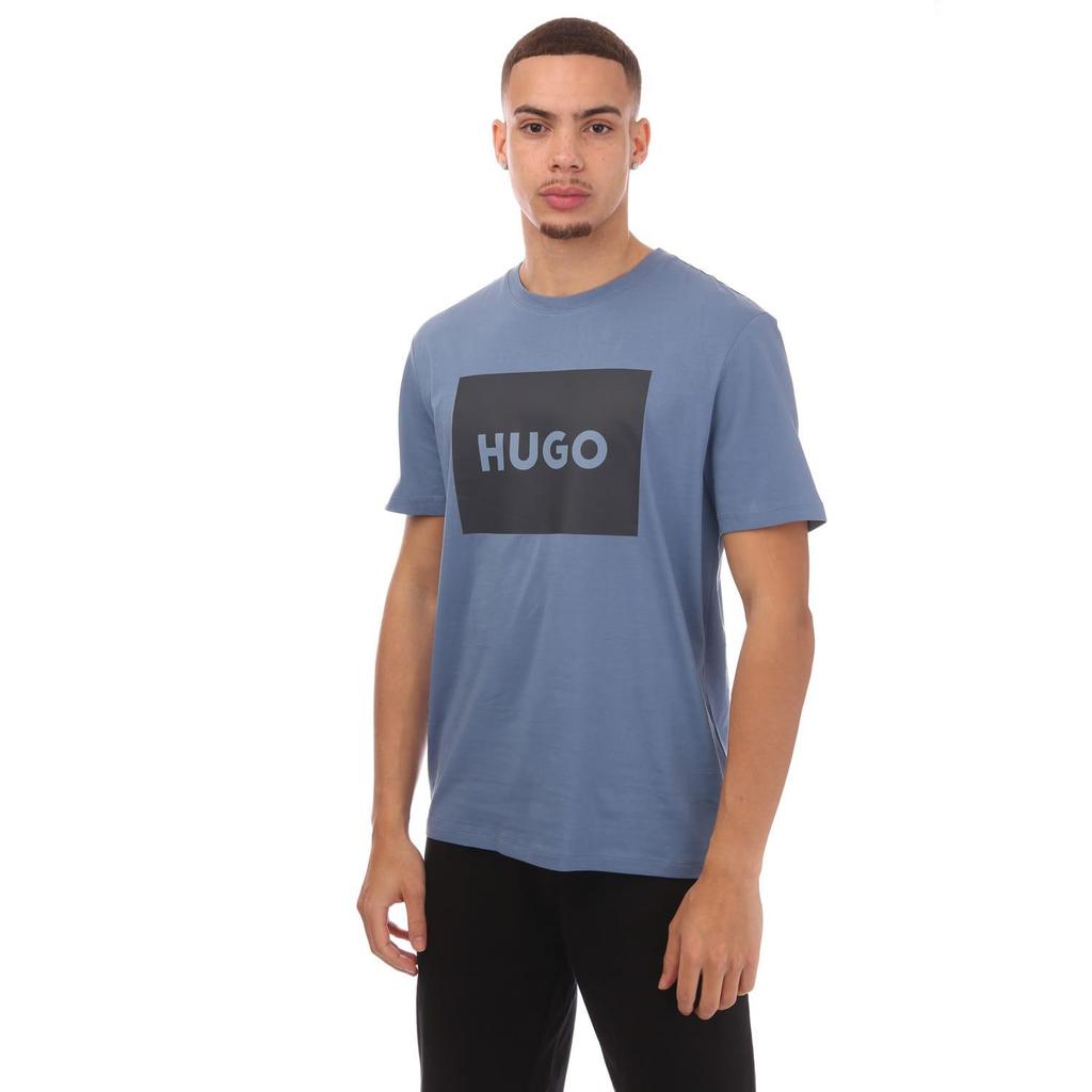 Hugo Mens Printed Logo Regular T-Shirt
