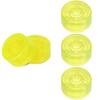 XuJJJJunB Footswitch Pack of for Guitar Effects Pedal Caps and Footswitch Caps Hats, 5, (Yellow)