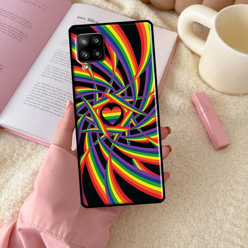 Gay Pride LGBT Rainbow Flag For Samsung Galaxy A54 A34 A14 A52 A32 A12 A13 A33 A53 A15 A16 A26 A36 A56 A06 A35 A55 Case