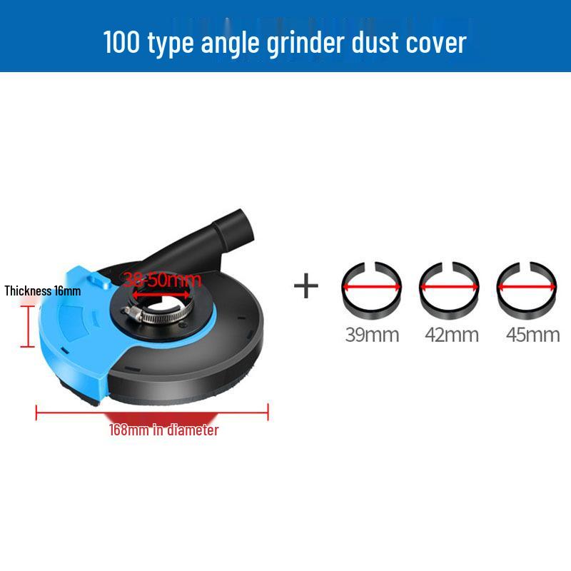Angle Grinder Dust Collection Cover for Dust-Free Cutting and Polishing