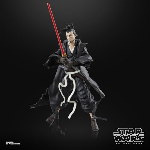 Hasbro Star Wars Black Series Ronin, Star Wars: Visions Premium Collectible 15cm Action Figure G0896, Authentic