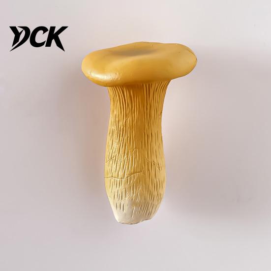 Hand Painted Mushroom Magnets 3D Refrigerator Magnet, Resin Fake Decorative Natural Theme Fridge Photo Notes Holder for Whiteboard Cabinet