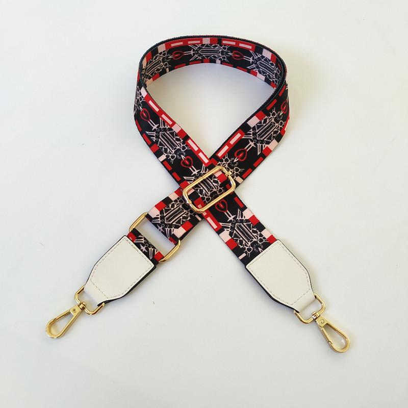 Adjustable Ethnic Style Wide Shoulder Strap for Crossbody Bags