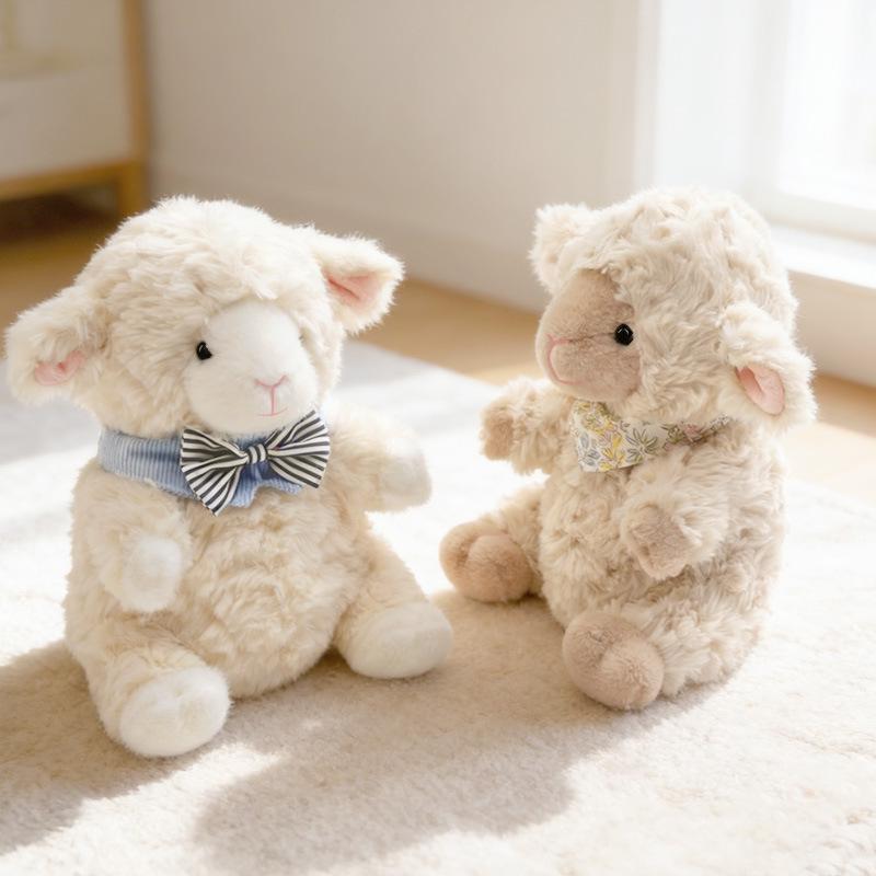 Adorable Little Sheep Plush Pillow Doll Toy