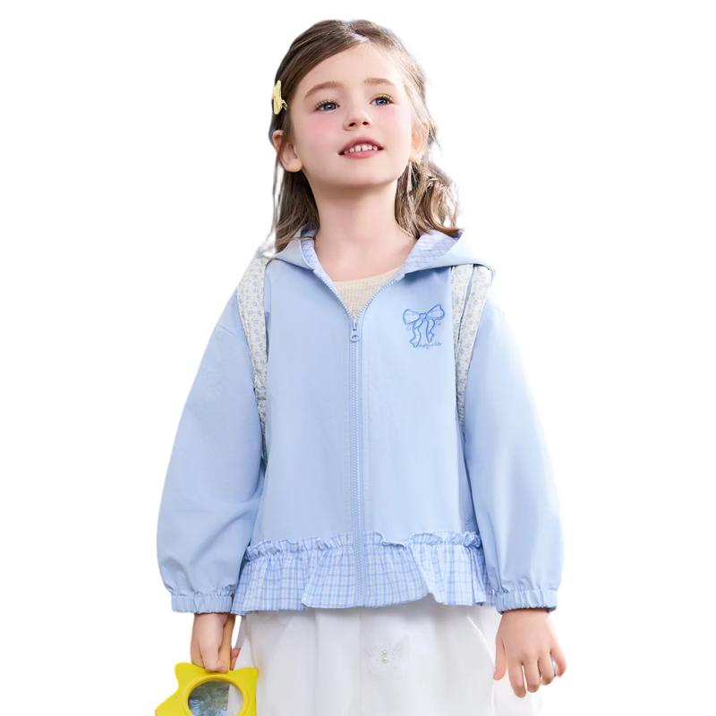 ASK JUNIOR Girls Spring Hooded Jacket XXL