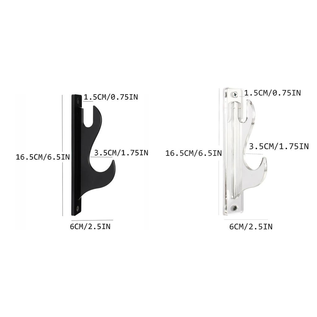 Fashionable Swords Hanger Bracket Rack with Mounting Hardware Supports Various Swords 2 Pack Supplies for Home Use