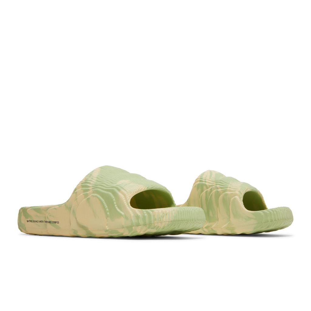 adidas Adilette 22 Slides 'Magic Lime Desert Sand' (Unisex) Magic Lime / St Desert Sand / Magic Lime Slide Slippers GY1597