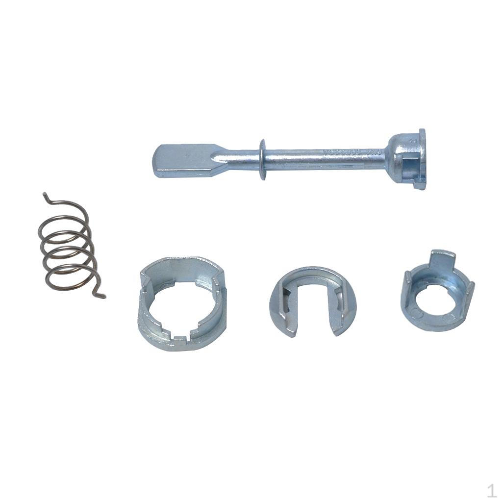 5 Pieces Door Lock Cylinder Barrel Repair Kit 6K4837223A for VW 1994-02