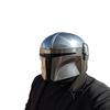Handmade Steel Mandalorian Helmet Star Wars Cosplay Wearable Adult Costume, Medieval Bounty Hunter Armor Style Prop for Halloween, Display