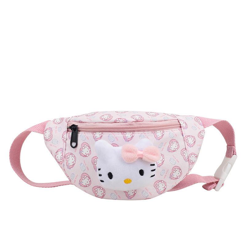 Sac Ceinture Enfant Dessin Animé Kuromi En Matière Polyester Pour Usage Quotidien