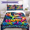Roblox 32 Customize your name Bedding Set Breathable Duvet Cover with Pillowcases Home Decoration Birthday Gift