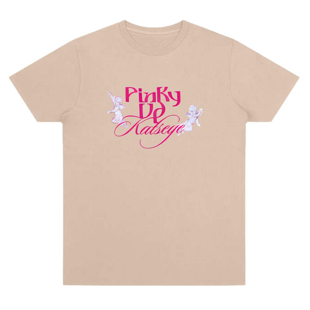 PINKY UP Katseye Kpop T-Shirts Herren Damen Baumwolle Lustiges T-Shirt Rundhals Kurzarm Anime T-Shirts Geschenk für Fan Kleidung Lässiges Oberteil Grafik-T-Shirt