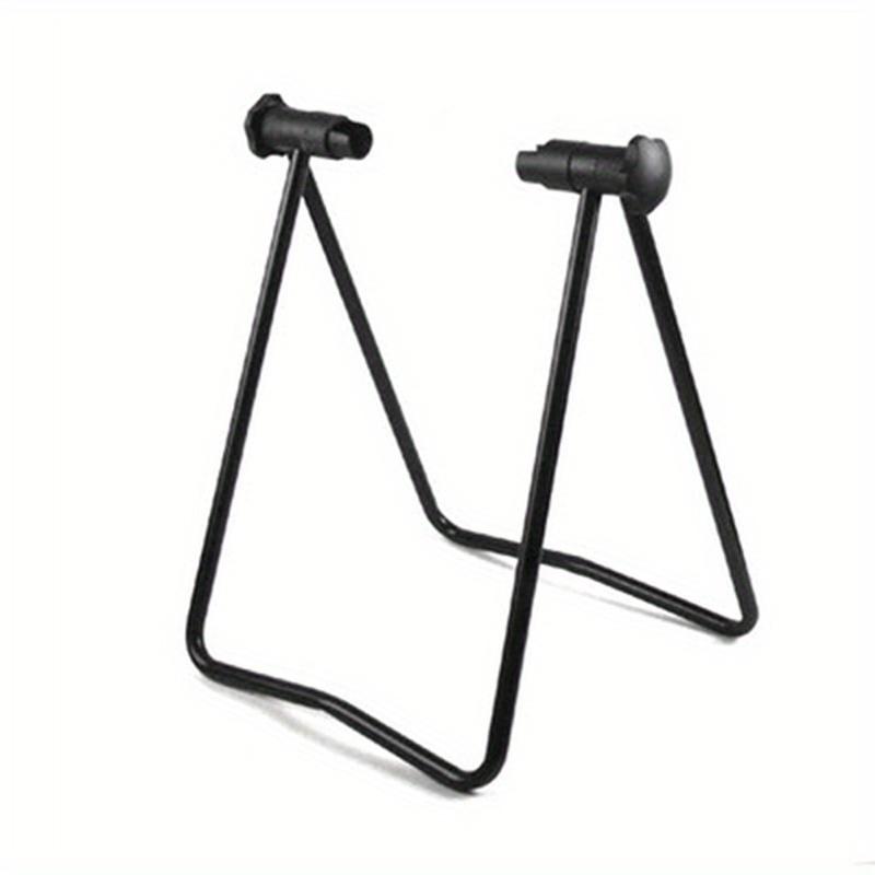 Universal Foldable Bicycle Bike Display Rack Triangle Wheel Hub Repair Stand KickStand For Vertical Parking Bike Accessories